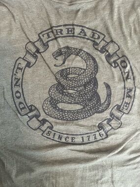 Men's Olive Green Snake Graphic Short Sleeve Tee